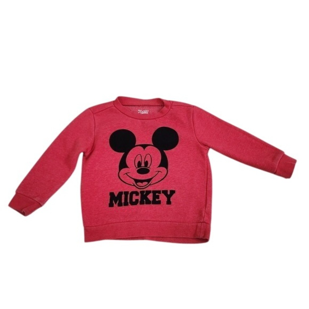 Disney Mickey Toddler Boys Red Sweatshirt‎ 3T